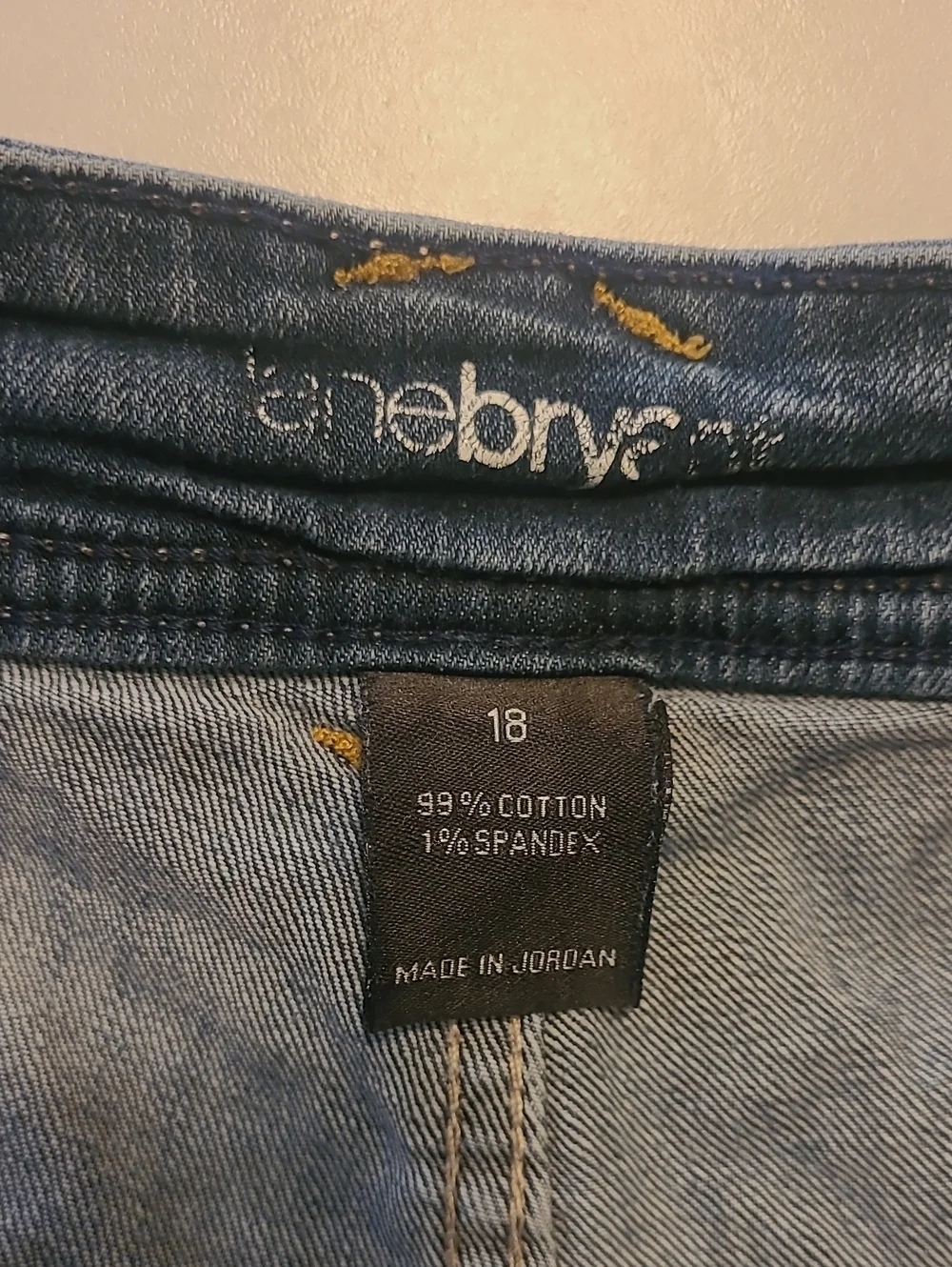 Lane Bryant Rolled Hem Denim Shorts
